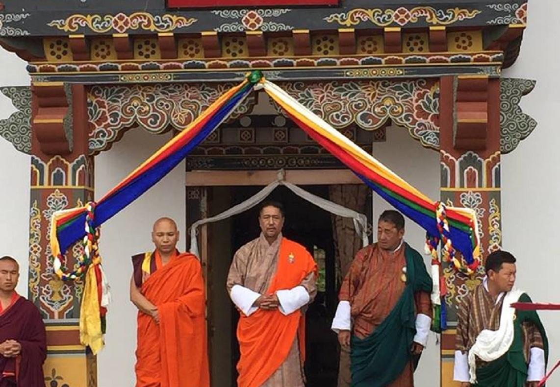 consecration and inauguration of the Drangpon’s residence