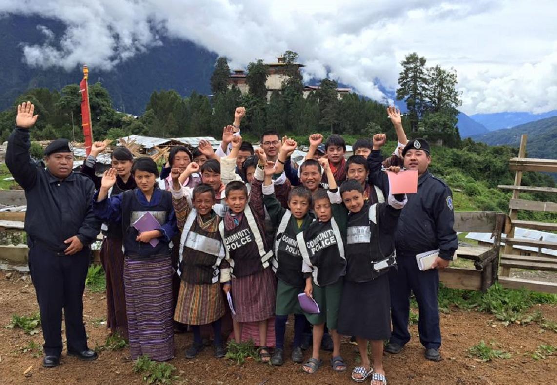 12th batch of the Police Youth Partnership Programme is under way in Gasa conducted by Gasa RBP.