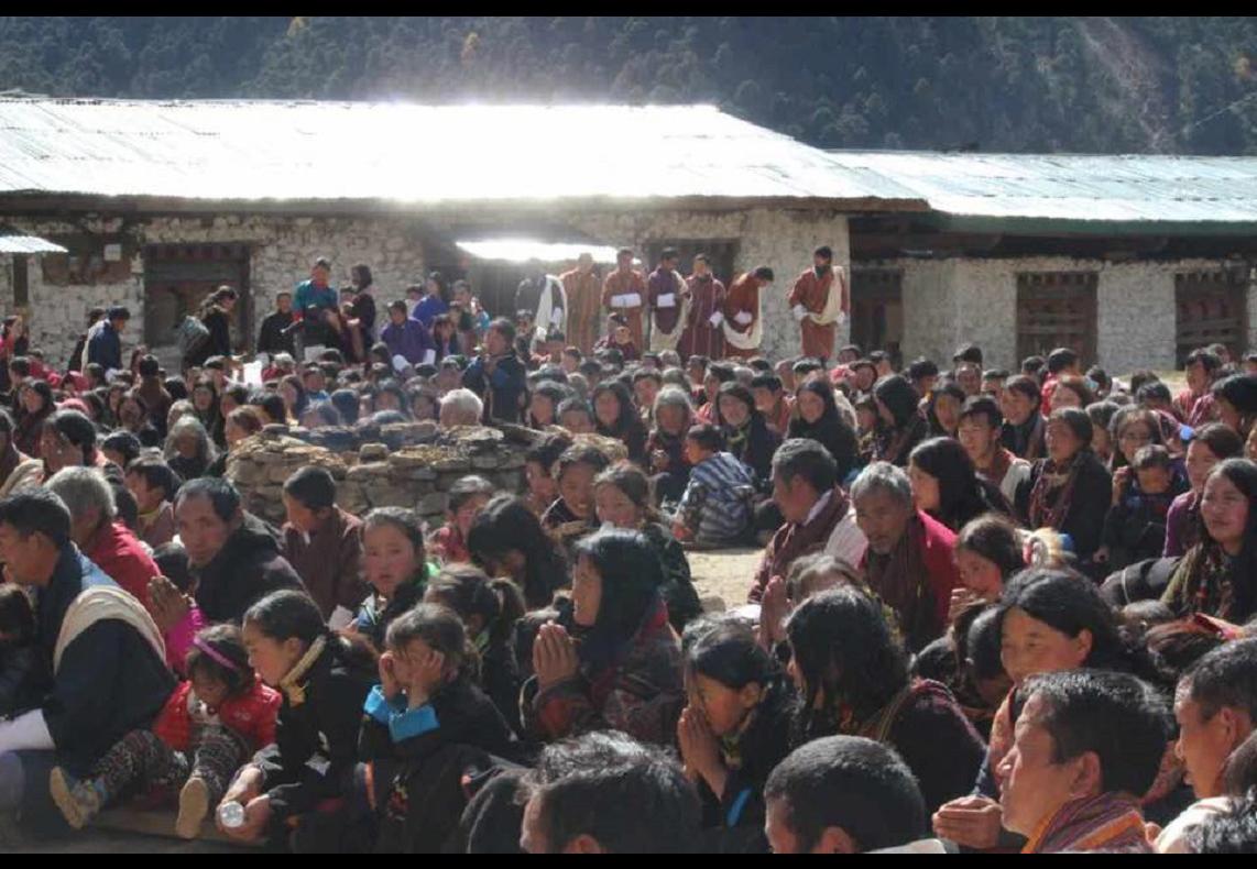 sacred visit of Ven'ble Dorji Lopen