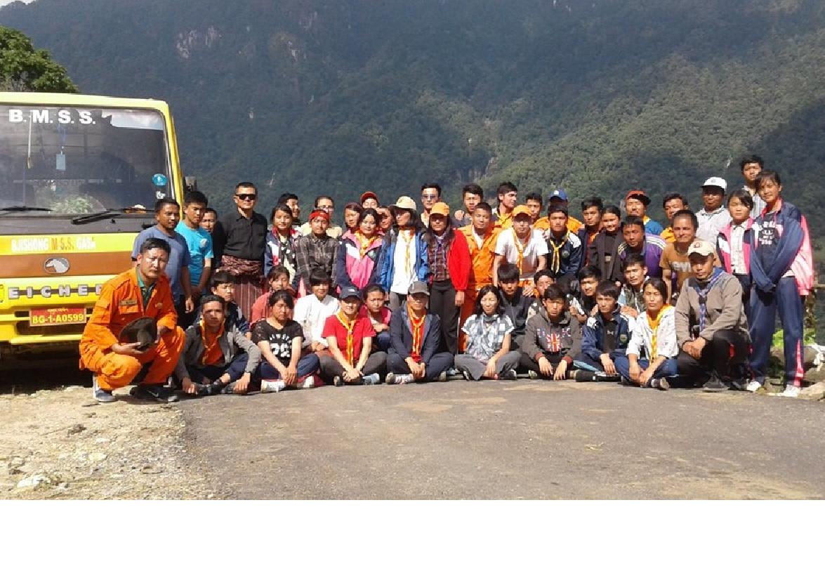Gasa's day out for some volunteering