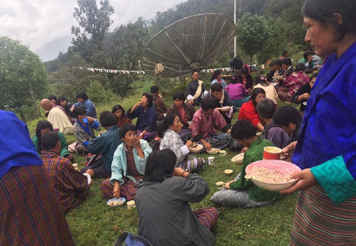 the 2017/18 APA of Khamoed Gewog was signed